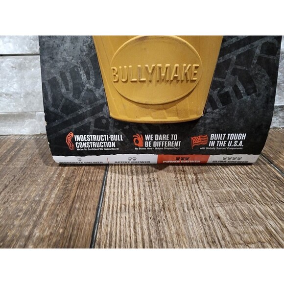 Bullymake Toss N Treat Popcorn Flavored Dog Toy Treats Enrichment Power Chewer - Picture 2 of 4